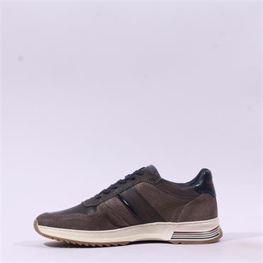 Tommy Bowe Deaves Casual Laced Trainer - Slate